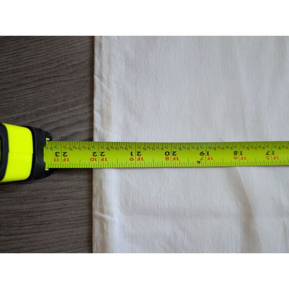 Vintage Cannon Percale Pillowcases With Crochet Lace Trim White & Blue - Picture 6 of 7